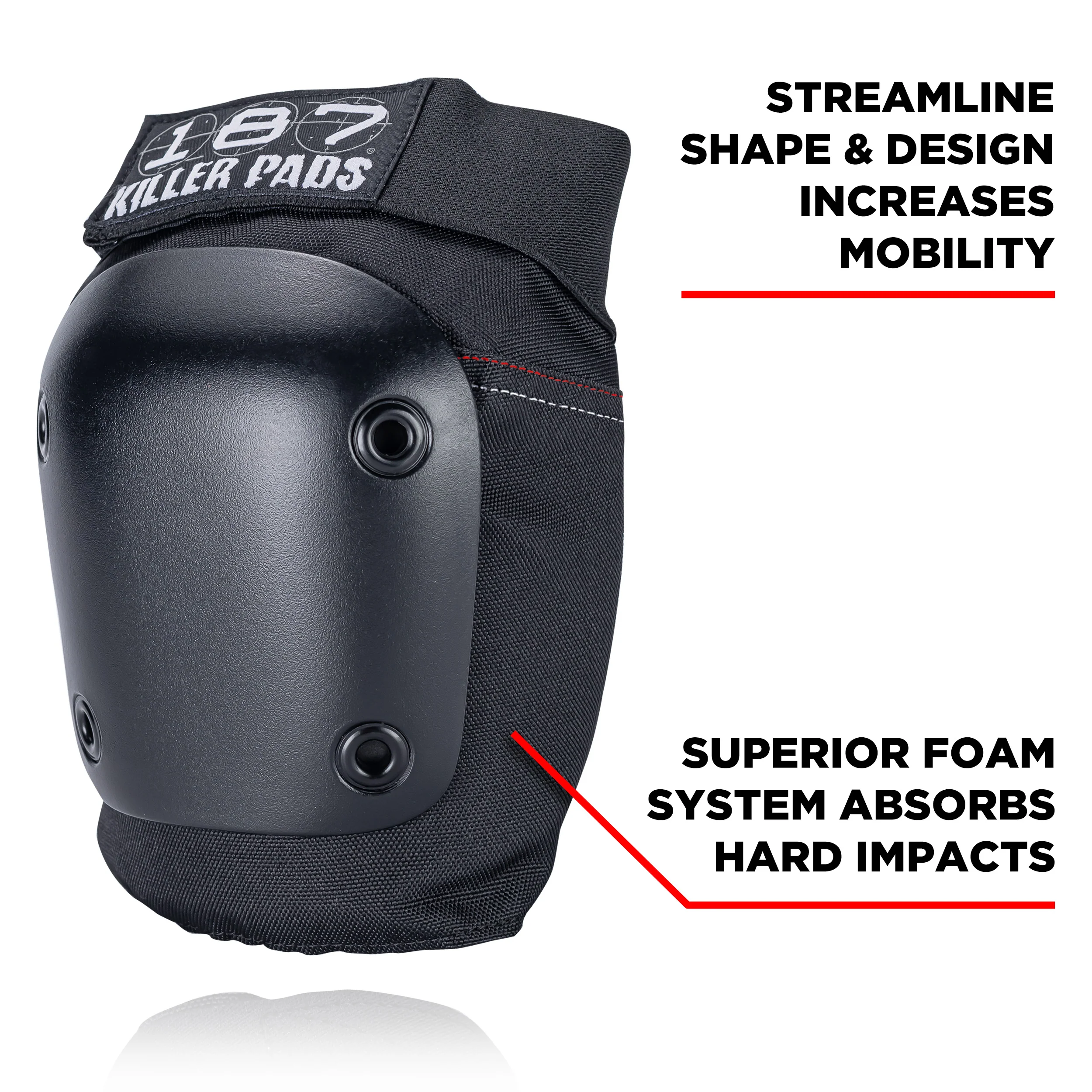 187 Fly Knee Pads - BLACK - Image 4