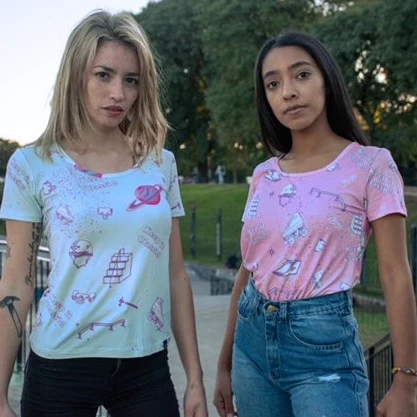 BarbiePatin Universe Spot - FITTED TEE - Image 2