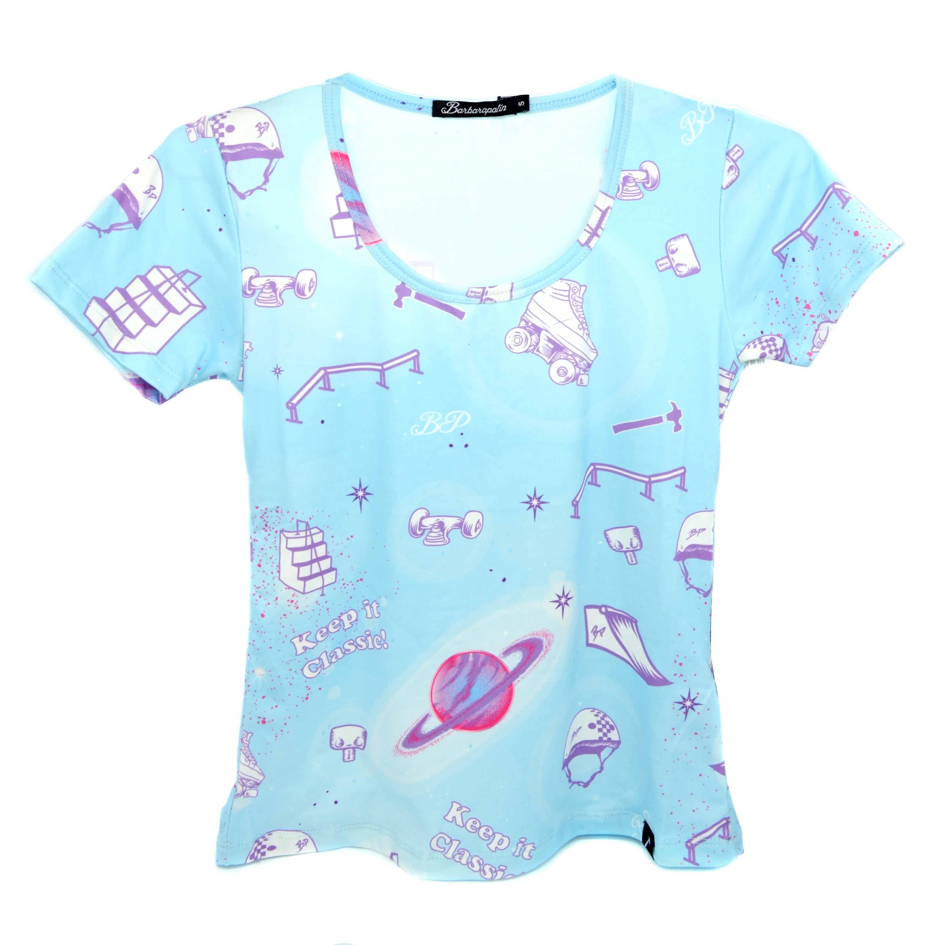 BarbiePatin Universe Spot - FITTED TEE - Image 3
