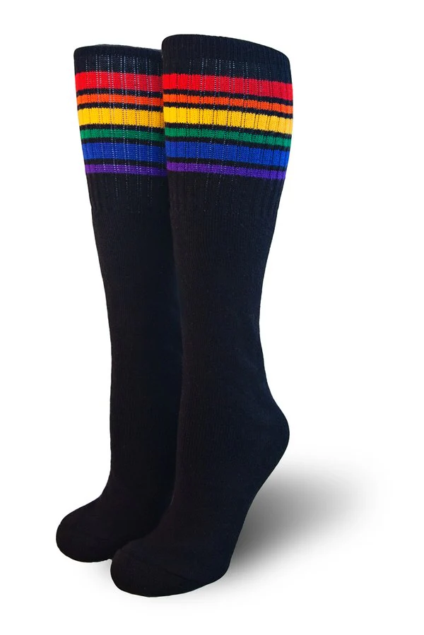 Knee High Pride Socks - BRAVE - Image 2