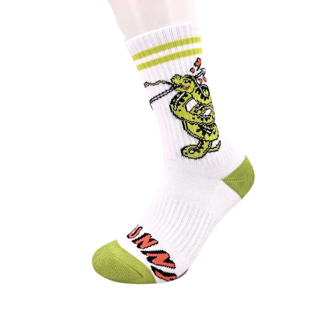 Brunny Gero Gero Padded Skate Socks - GREEN - Image 2