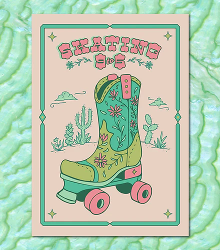 Create and Skate Factory - Print - SKATING 9-5