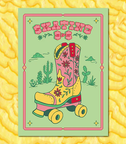 Create and Skate Factory - Print - SKATING 9-5 - Image 2