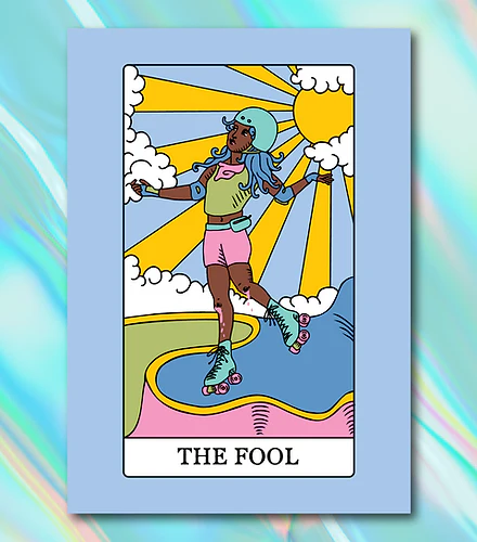 Create and Skate Factory - THE FOOL PRINT - Image 2