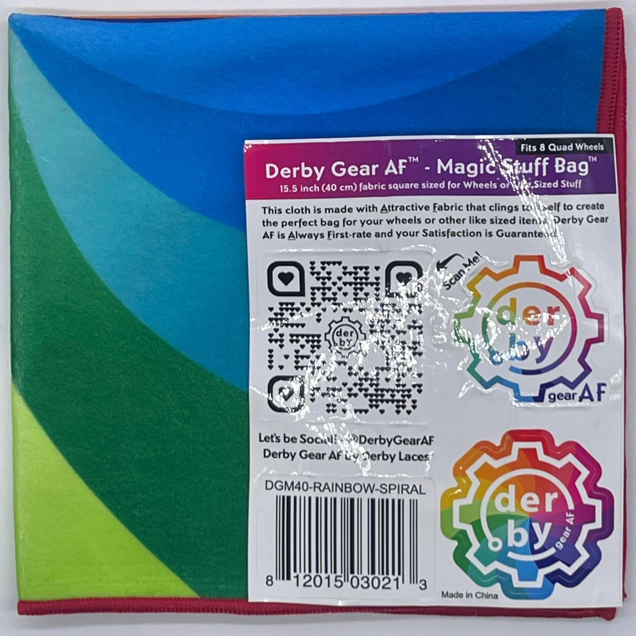 Derby Gear - MAGIC STUFF BAG *CLING CLOTH*