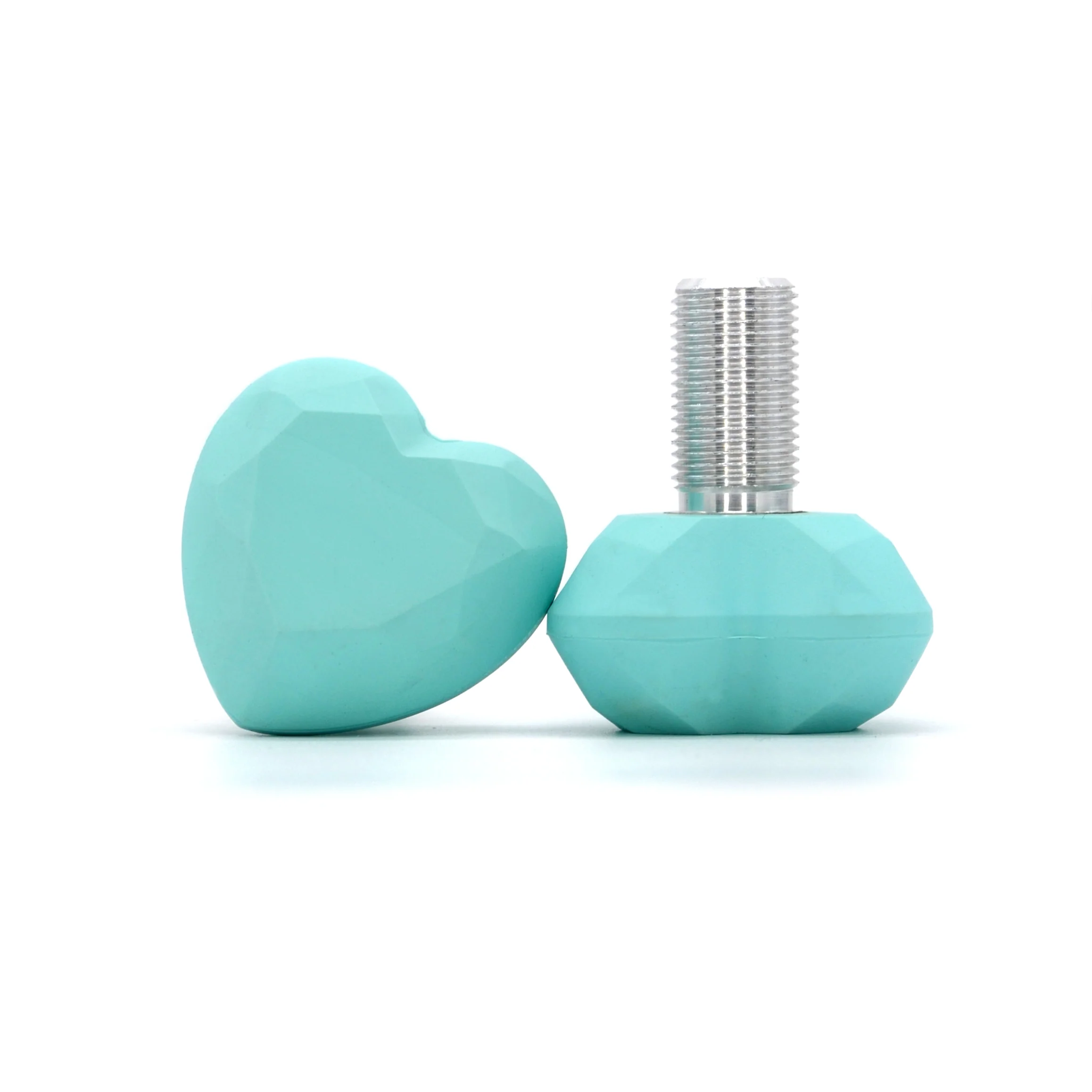 Geometric Toe Stop - HEART GEM Long Stem - Image 4