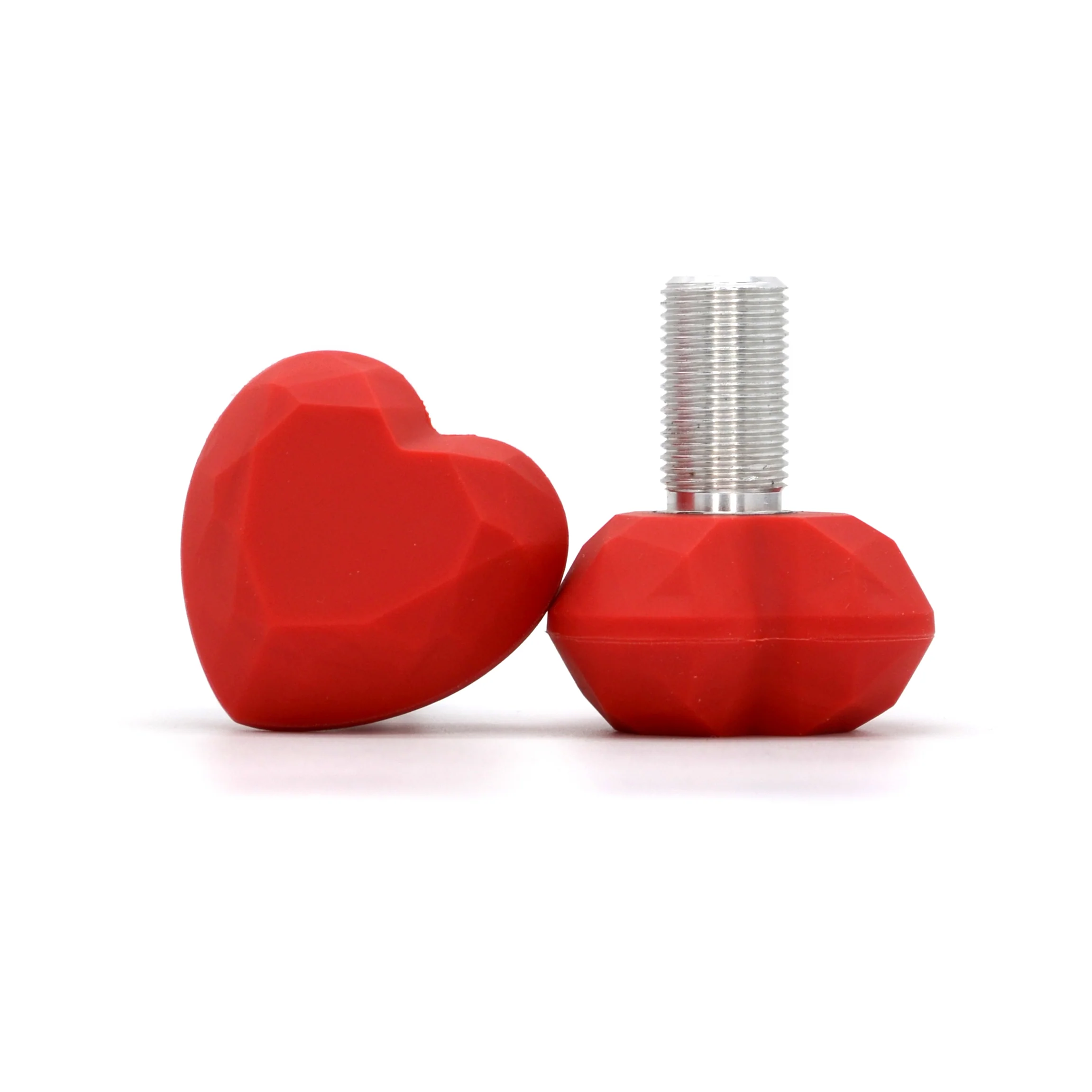 Geometric Toe Stop - HEART GEM Long Stem - Image 5