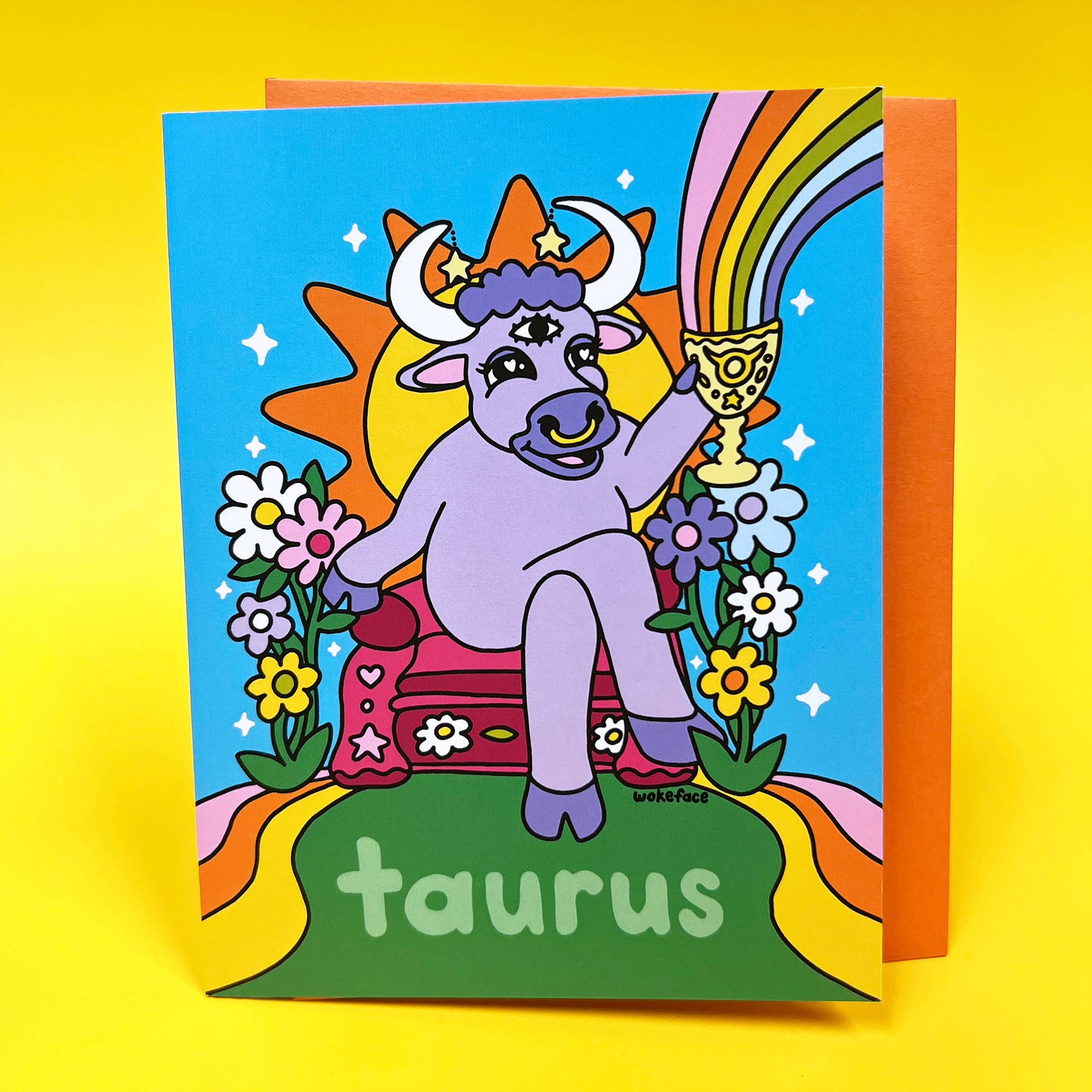 Greeting Card - Zodiac: Taurus