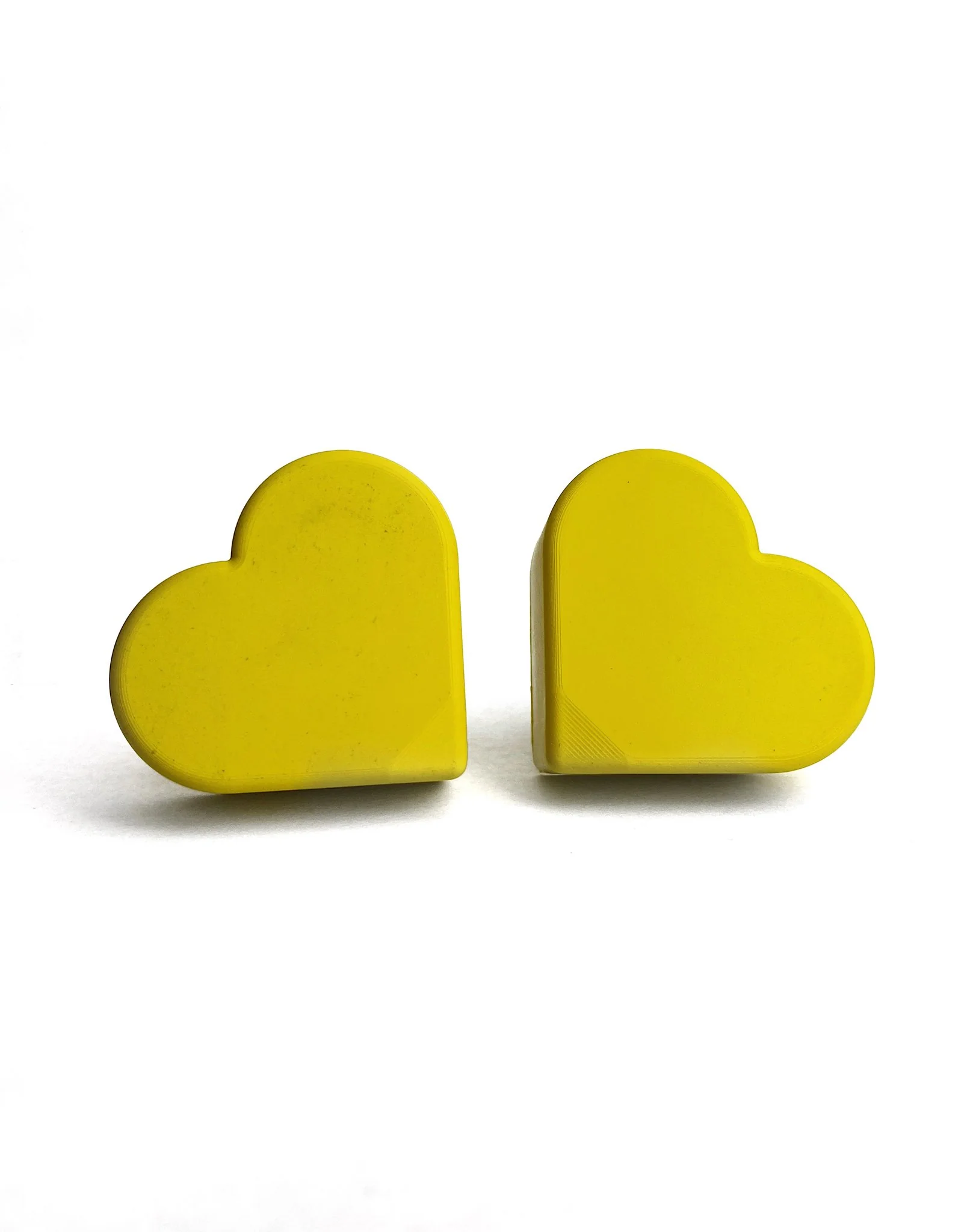 Grindstone Heart Toe Stop {DEADSTOP} Amber - Short Stem