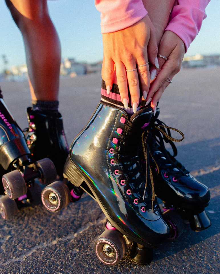 Impala Roller Skates - BLACK HOLOGRAPHIC - Image 8