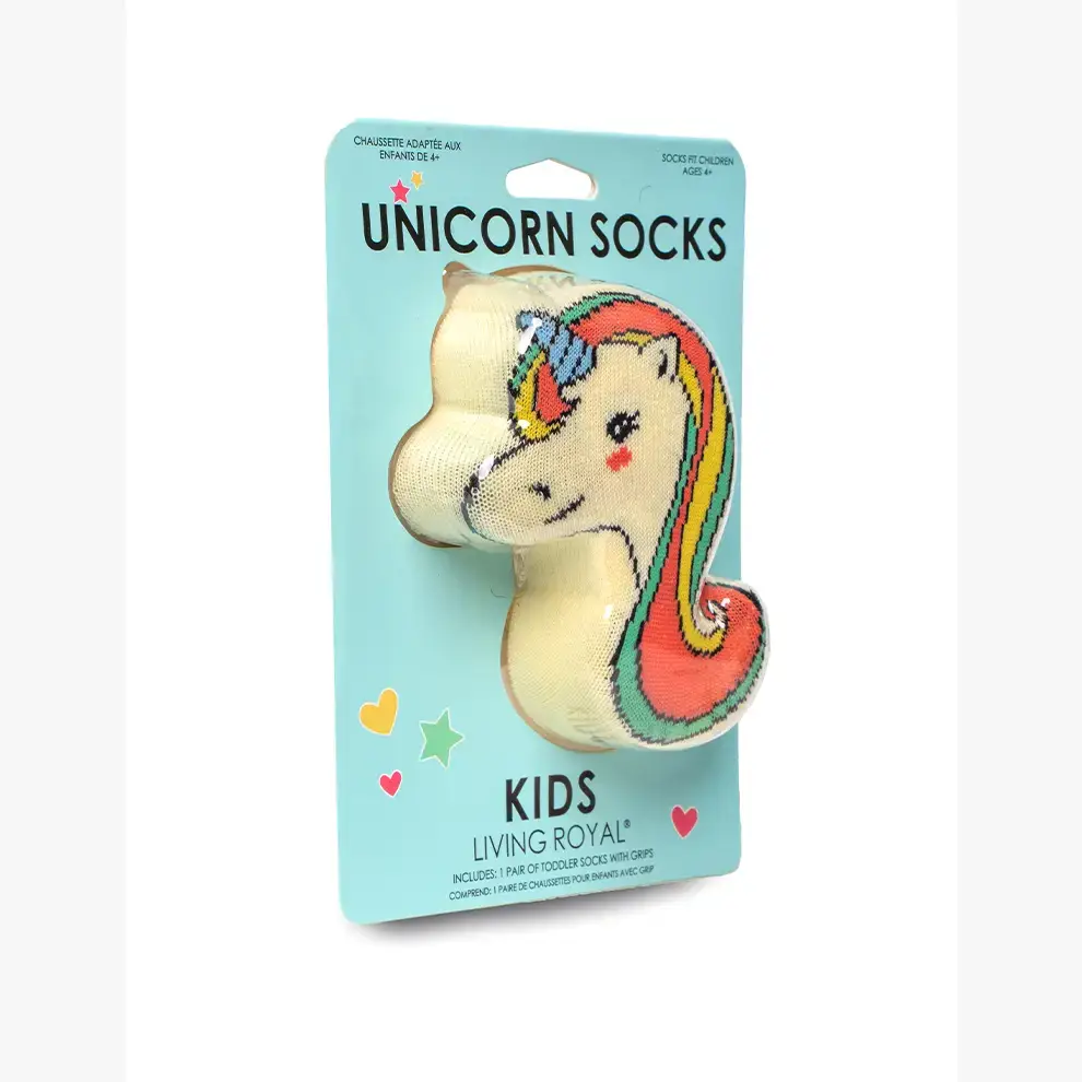 Kids Packaged Crew Socks - Kids - Unicorn - "Stay Magical" - Image 2