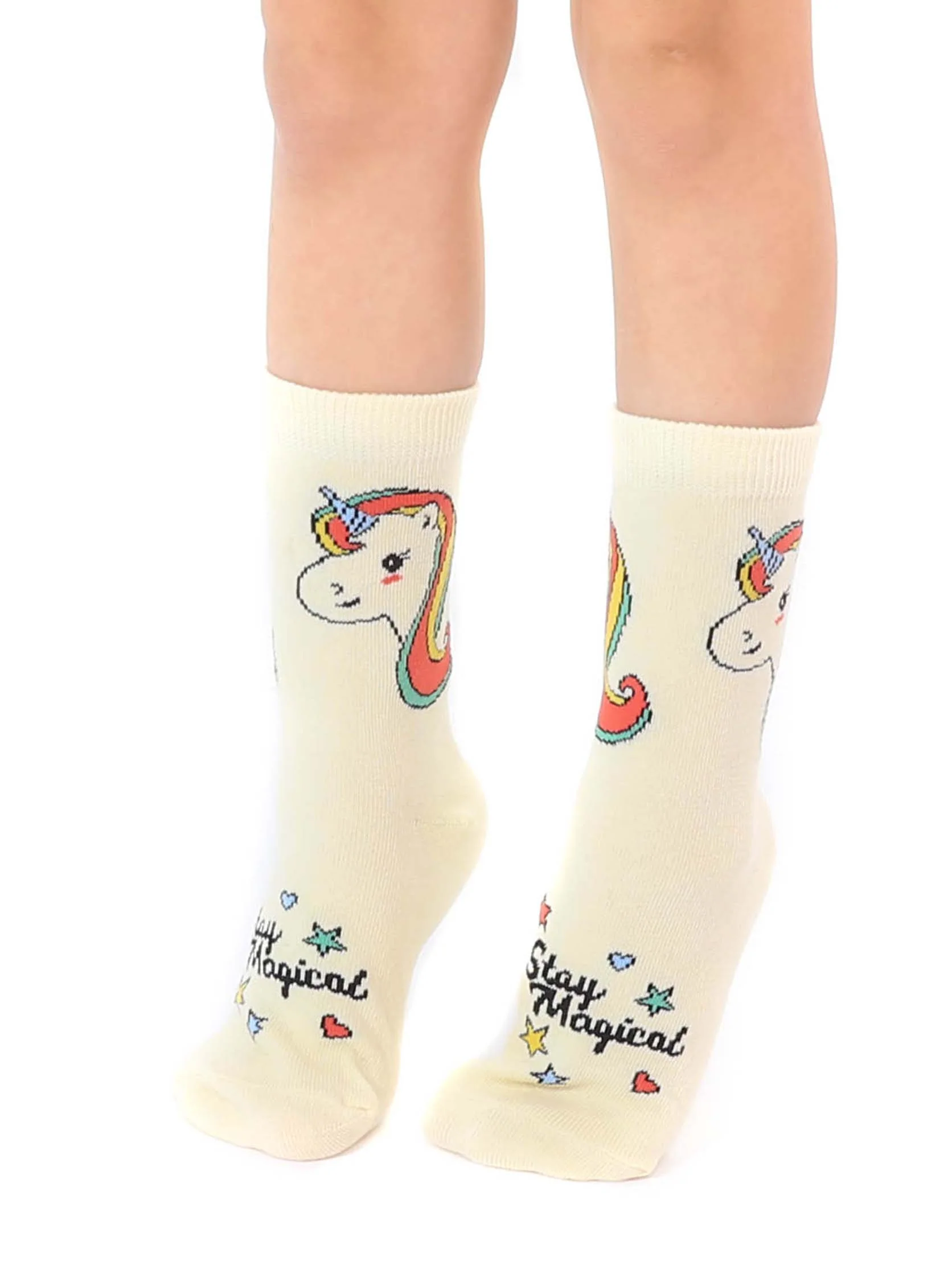 Kids Packaged Crew Socks - Kids - Unicorn - "Stay Magical" - Image 3