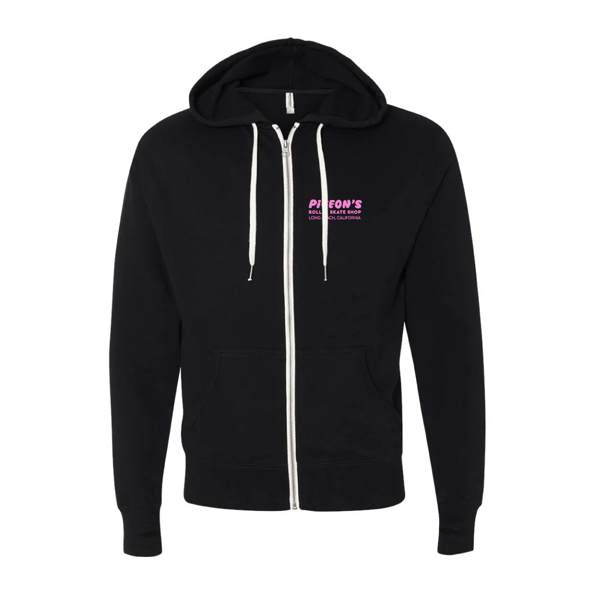 Long Beach Shop Zip Up Hoodie - Image 2