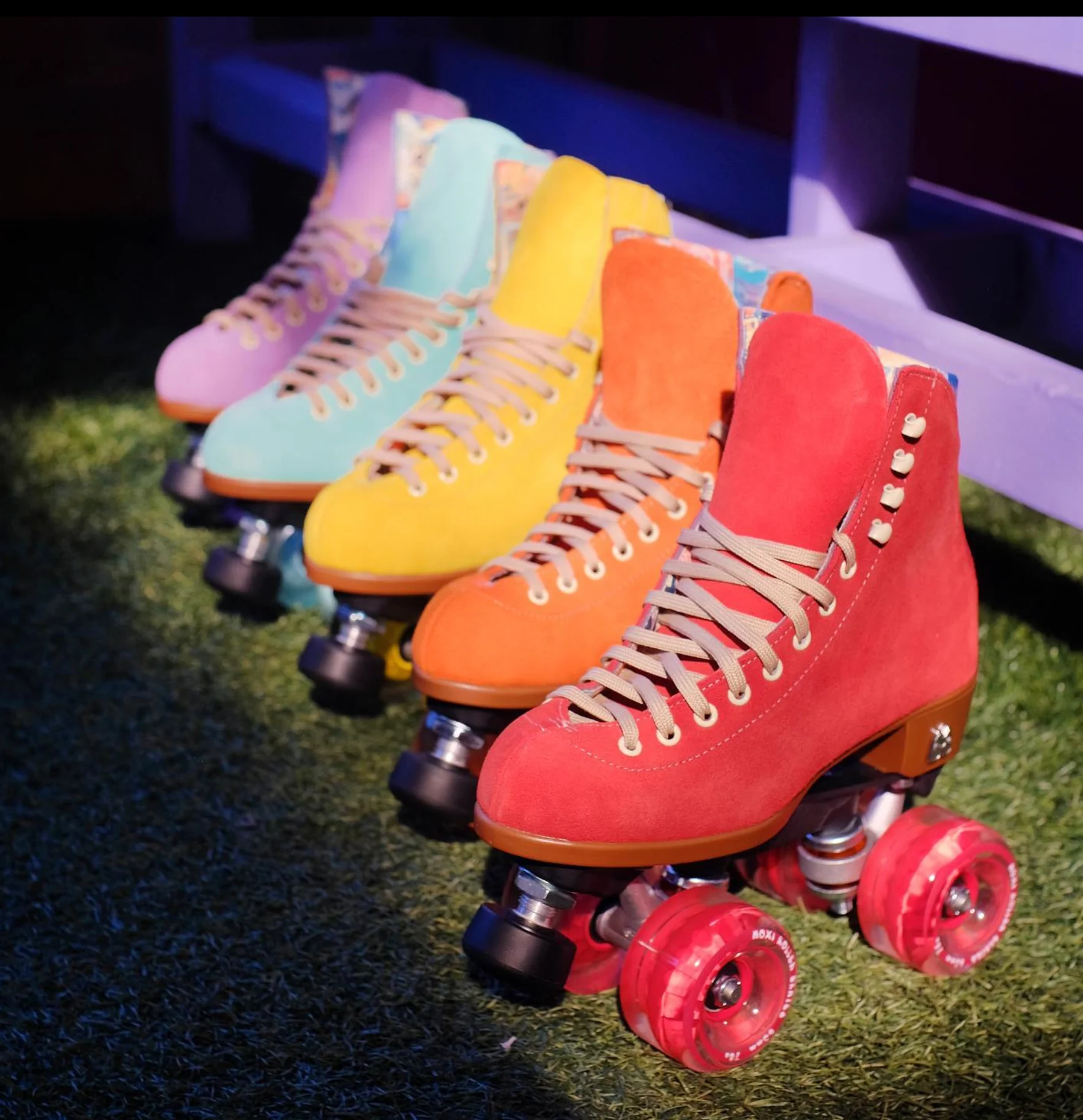 Moxi Lolly Skates - POPPY RED - Image 7