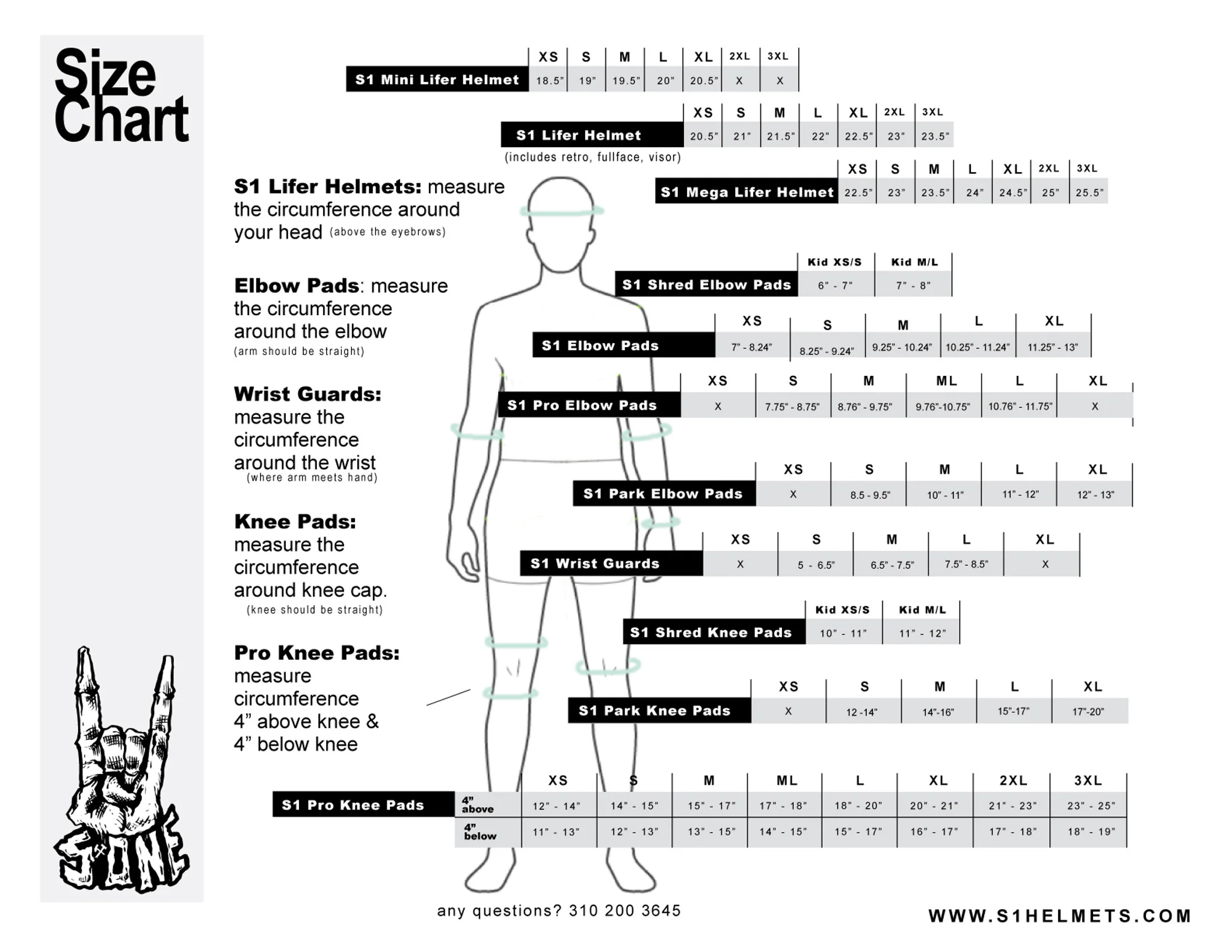 S-One Pad Set - BLACK W/ WHITE CAPS - Image 3