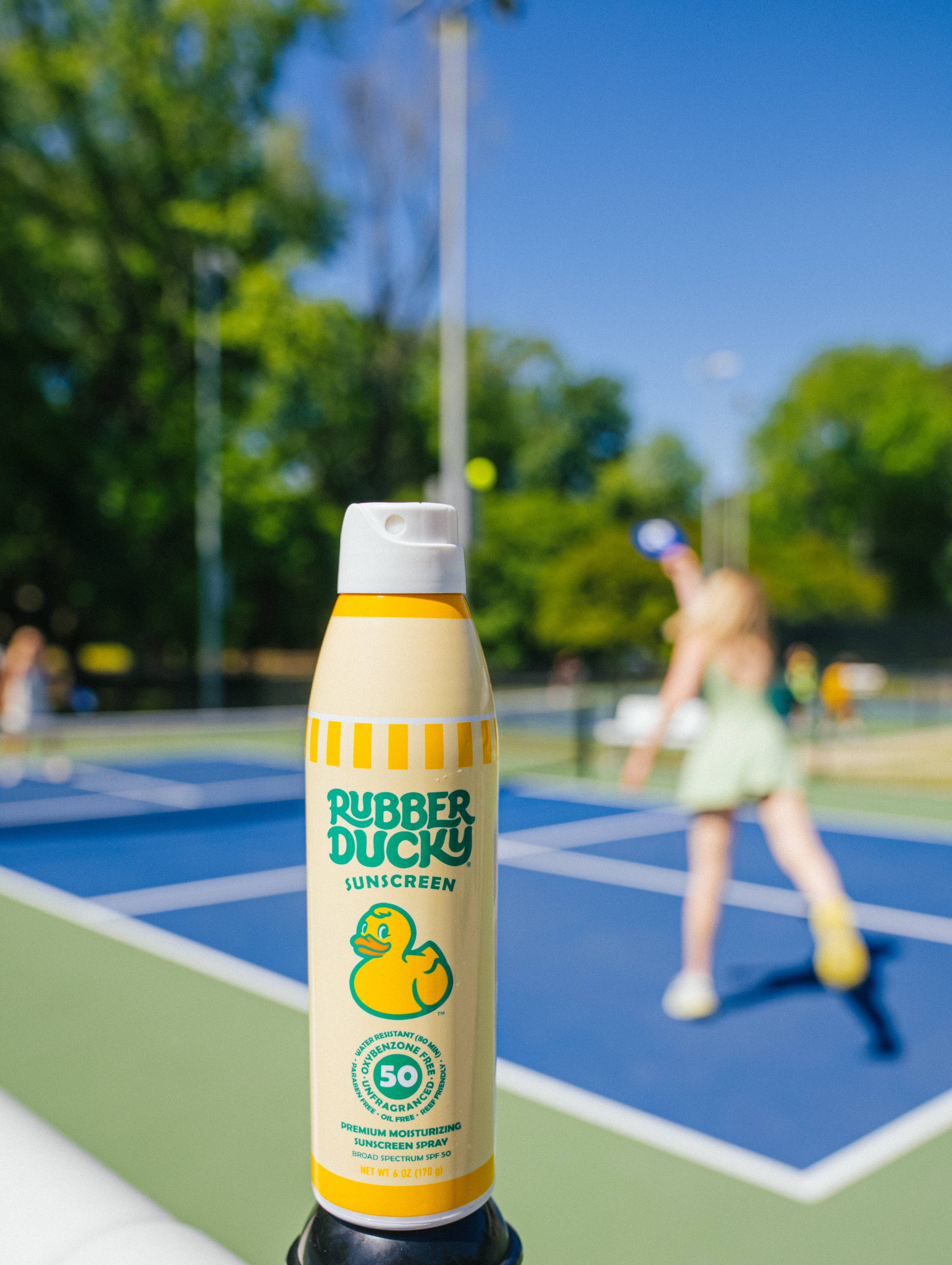 Rubber Ducky SPF 50 Sunscreen Spray - 6 oz Clear - Image 6