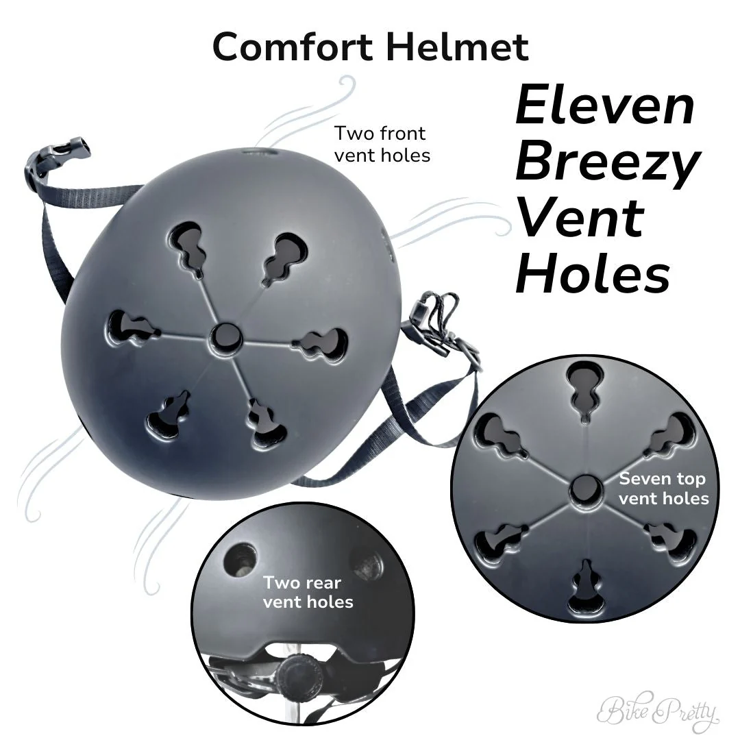 Straw Hat Bike Helmet - Comfort - Image 7