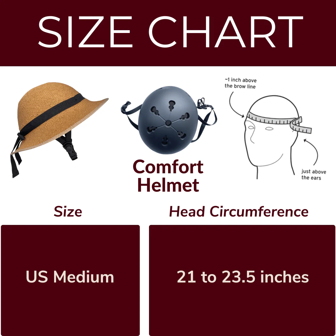 Straw Hat Bike Helmet - Comfort - Image 9