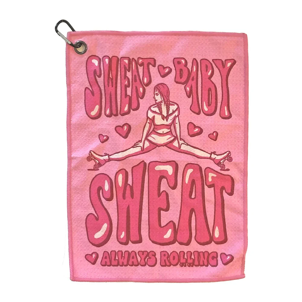 Sweat Towel with Carabiner - SWEAT BABY