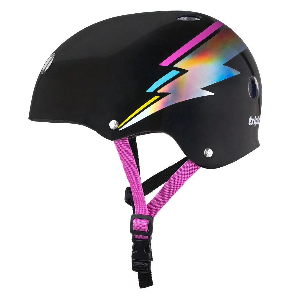 Triple 8 Helmet - BLACK HOLOGRAM