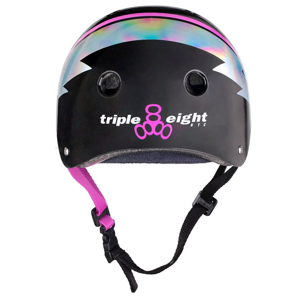 Triple 8 Helmet - BLACK HOLOGRAM - Image 3