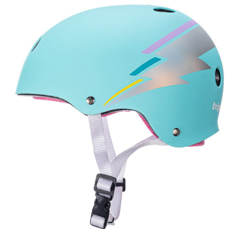 Triple 8 Helmet - TEAL HOLOGRAM