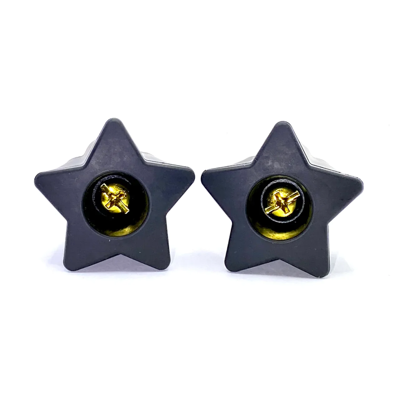 Gold Metallic Bolts / Screws for Bolt-on Toe Stops & Toe Plugs (5/16"), Pair - Image 3